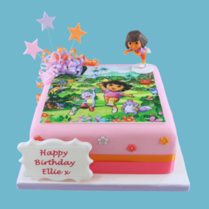 Dora the Explorer Adventure Cake