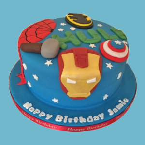 Superhero Cake