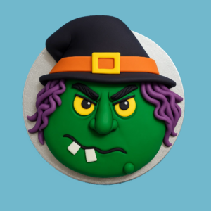 Witch Face Cake