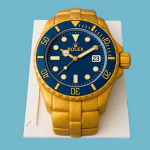 Rolex Watch Cake