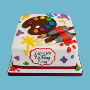 Artist's Palette Cake