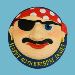Pirate Face Cake
