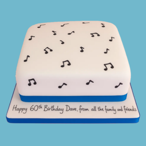 Musical Notes Cake