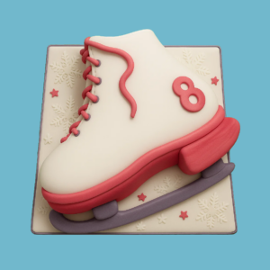 Ice Skate Cake