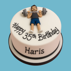 Gym Workout Cake