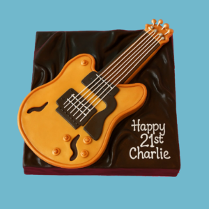 Electric Guitar Cake