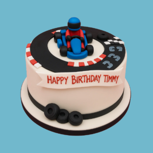 Go Karting Cake