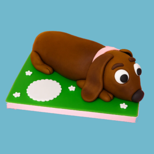 Dachshund Dog Cake