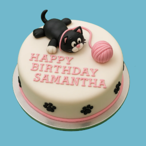 Playful Kitten Cake