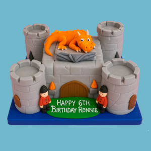 Dragon Castle Cake