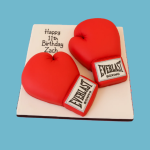 Boxing Gloves Cake