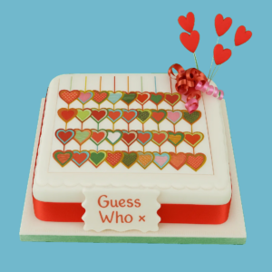 Heart Pattern Cake