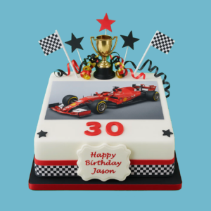 Racing Car Cake