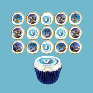 Box of 15 Fortnite Cupcakes