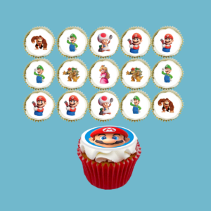 Box of 15 Super Mario Cupcakes