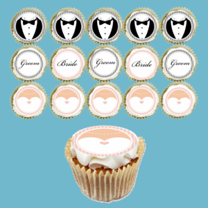 Box of 15 Wedding Cupcakes