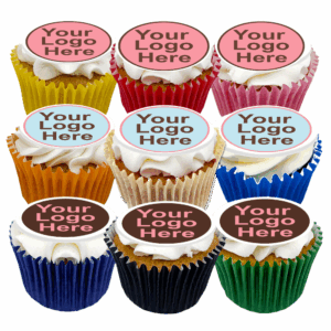 15 Branded Cupcakes