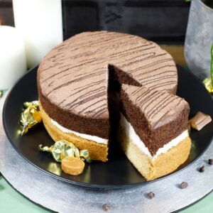 Vegan Millionaires Cake