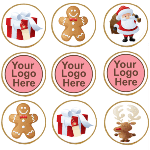 12 Christmas Corporate Cookies