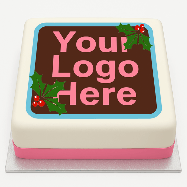 Chrismas logo cakes