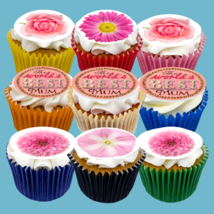 Floral Mum Cupcakes