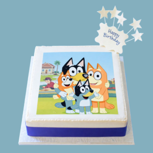 Bluey Family Cake