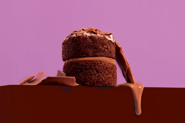 mini cakes choc